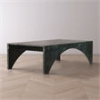 Meridian Furniture Palermo Green Marble Coffee Table