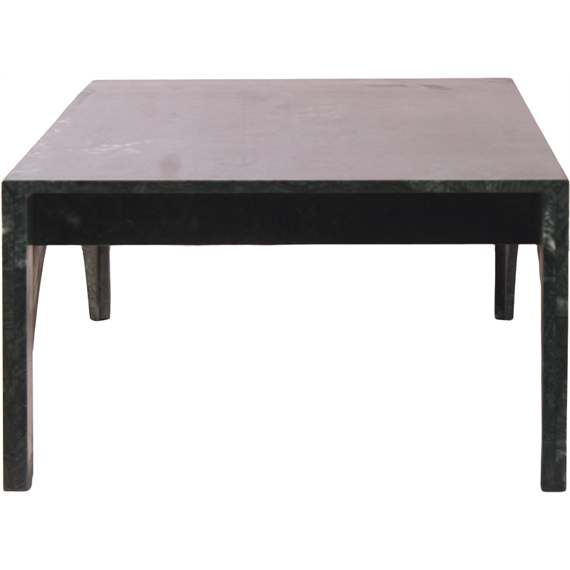 Meridian Furniture Palermo Green Marble Coffee Table