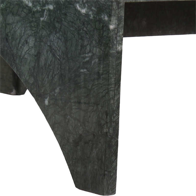 Meridian Furniture Palermo Green Marble Coffee Table