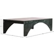 Meridian Furniture Palermo Green Marble Coffee Table