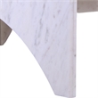 Meridian Furniture Palermo White Marble Coffee Table