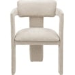 Meridian Furniture Brenda Beige Chenille Fabric Dining Chair (Set of 2)