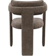 Meridian Furniture Brenda Brown Chenille Fabric Dining Chair (Set of 2)