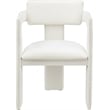 Meridian Furniture Brenda Cream Chenille Fabric Dining Chair (Set of 2)