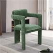 Meridian Furniture Brenda Green Chenille Fabric Dining Chair (Set of 2)