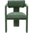 Meridian Furniture Brenda Green Chenille Fabric Dining Chair (Set of 2)