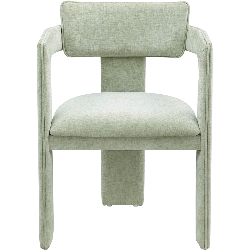 Meridian Furniture Brenda Mint Chenille Fabric Dining Chair (Set of 2)