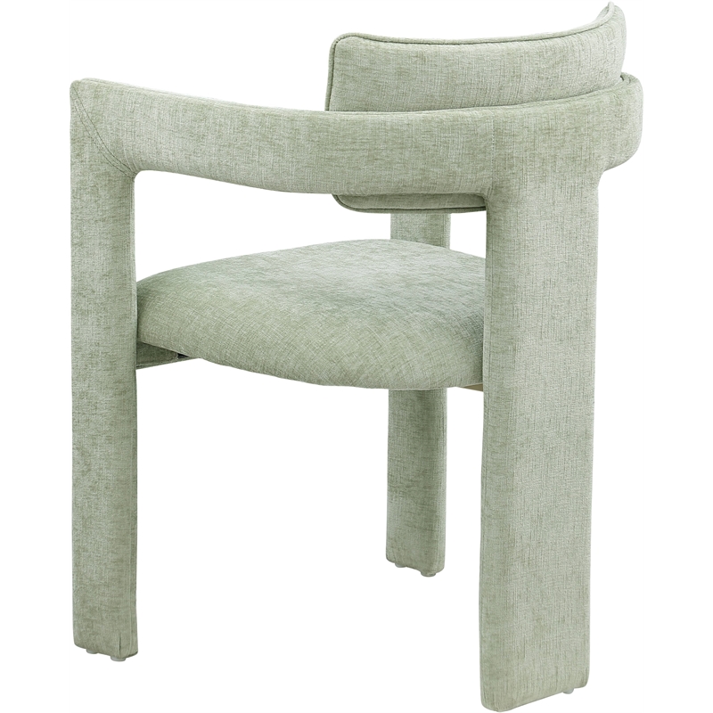 Meridian Furniture Brenda Mint Chenille Fabric Dining Chair (Set of 2)