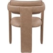 Meridian Furniture Brenda Brown Vegan Leather Dining Chair (Set of 2)