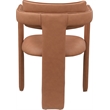 Meridian Furniture Brenda Cognac Vegan Leather Dining Chair (Set of 2)