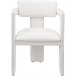 Meridian Furniture Brenda Cream Vegan Leather Dining Chair (Set of 2)
