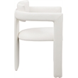 Meridian Furniture Brenda Cream Vegan Leather Dining Chair (Set of 2)