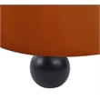 Meridian Furniture Daphne Cognac Velvet Loveseat