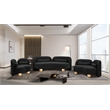 Meridian Furniture Daphne Black Boucle Fabric Chair