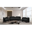 Meridian Furniture Daphne Black Boucle Fabric Chair