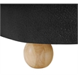 Meridian Furniture Daphne Black Boucle Fabric Chair