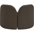 Meridian Furniture Daphne Brown Boucle Fabric Chair