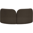 Meridian Furniture Daphne Brown Boucle Fabric Loveseat