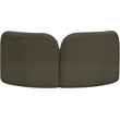 Meridian Furniture Daphne Olive Boucle Fabric Loveseat