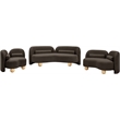 Meridian Furniture Daphne Brown Boucle Fabric Sofa