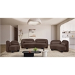 Meridian Furniture Daphne Brown Chenille Fabric Chair