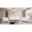 Meridian Furniture Daphne Cream Chenille Fabric Chair