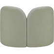 Meridian Furniture Daphne Mint Chenille Fabric Chair