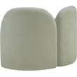 Meridian Furniture Daphne Mint Chenille Fabric Chair