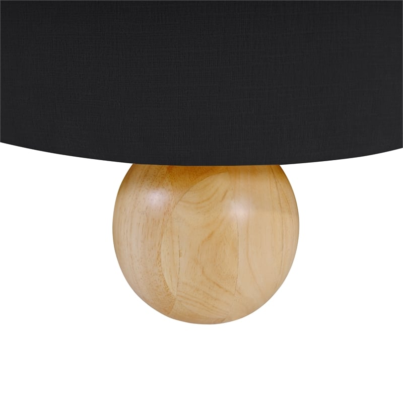 Meridian Furniture Daphne Black Chenille Fabric Sofa