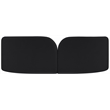 Meridian Furniture Daphne Black Chenille Fabric Sofa