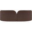 Meridian Furniture Daphne Brown Chenille Fabric Sofa