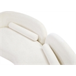 Meridian Furniture Daphne Cream Chenille Fabric Sofa