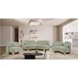 Meridian Furniture Daphne Mint Chenille Fabric Sofa