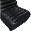 Meridian Furniture Vega Black Vegan Leather Accent Chair