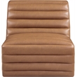 Meridian Furniture Vega Cognac Vegan Leather Accent Chair