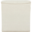 Meridian Furniture Vega Cream Vegan Leather Accent Chair