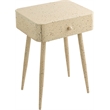 Meridian Furniture Rylan Beige Iron Night Stand