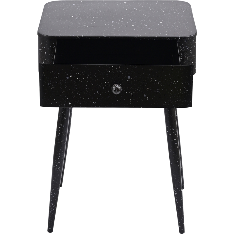 Meridian Furniture Rylan Black Iron Night Stand
