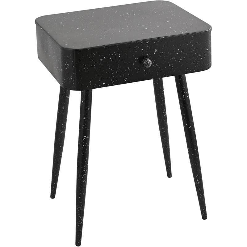 Meridian Furniture Rylan Black Iron Night Stand