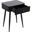 Meridian Furniture Rylan Black Iron Night Stand