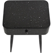 Meridian Furniture Rylan Black Iron Night Stand
