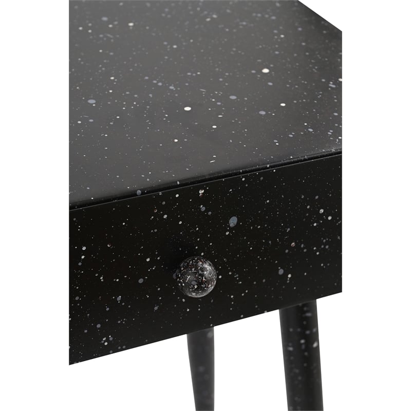 Meridian Furniture Rylan Black Iron Night Stand