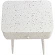 Meridian Furniture Rylan White Iron Night Stand