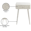 Meridian Furniture Rylan White Iron Night Stand