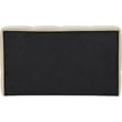 Meridian Furniture Carlin Beige Chenille Fabric Twin Bed
