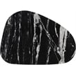 Meridian Furniture Messina Black Genuine Marble Coffee Table