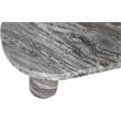 Meridian Furniture Messina Brown Genuine Marble Coffee Table