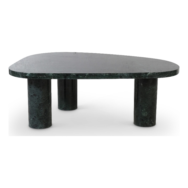 Meridian Furniture Messina Green Genuine Marble Coffee Table