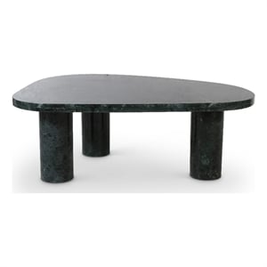 Meridian Furniture Messina Green Genuine Marble Coffee Table