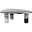 Meridian Furniture Messina Panda Genuine Marble Coffee Table